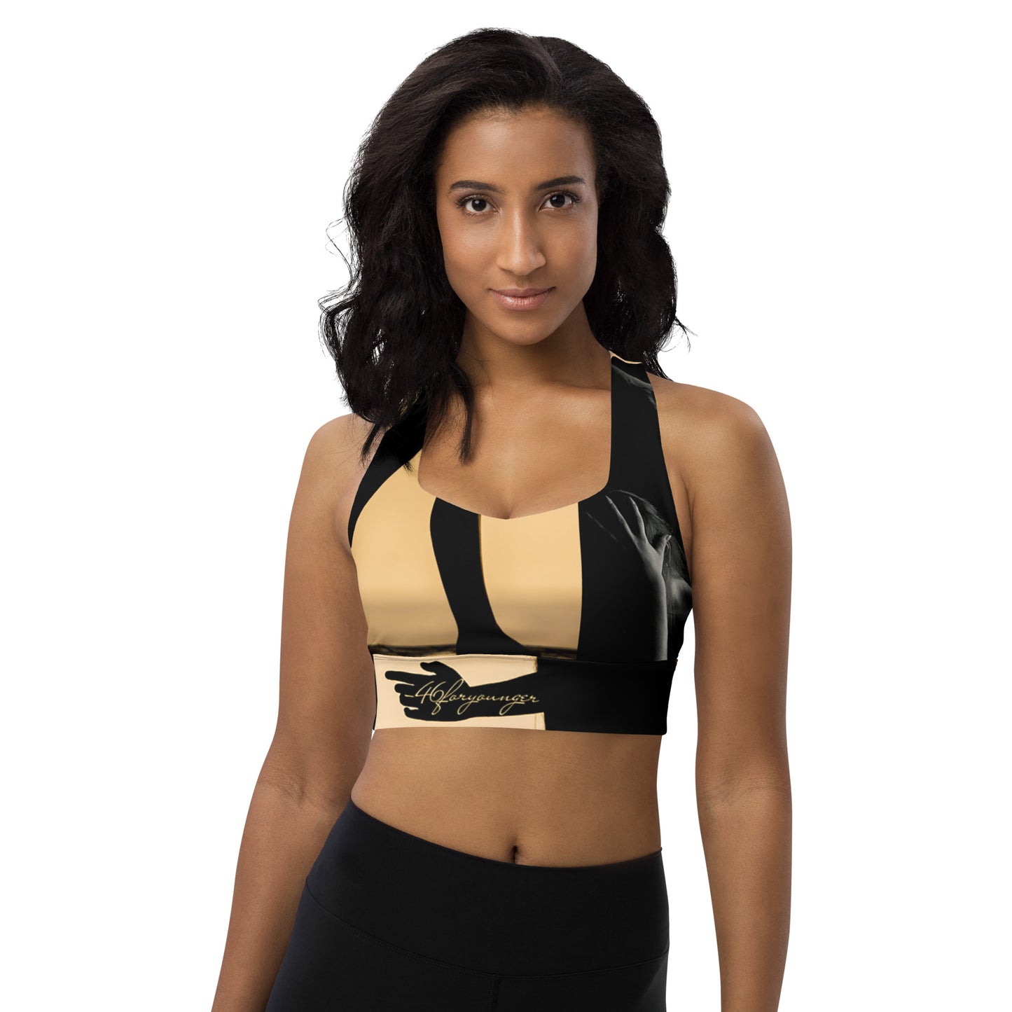 A-Ray of Emotions Sports Bra: Empowering artistic journey, fueling creativity with profound emotions.