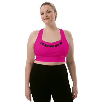 LBS Sports Bra - Violet Red - Plus Size