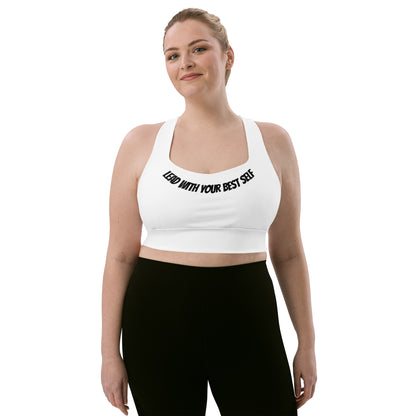 LBS Sports Bra - White - Plus Size