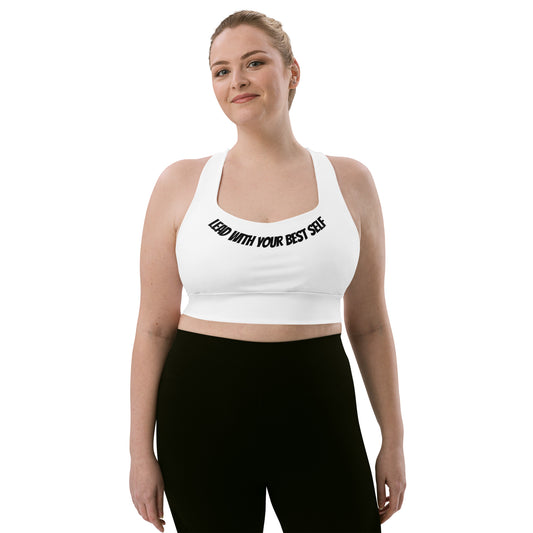 LBS Sports Bra - White - Plus Size