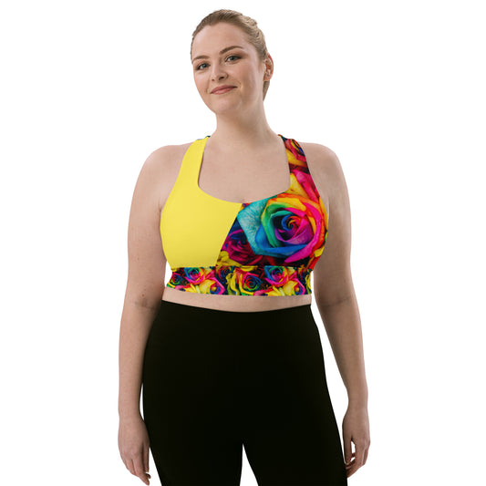 Sunlight & Roses Sports Bra - Plus Size