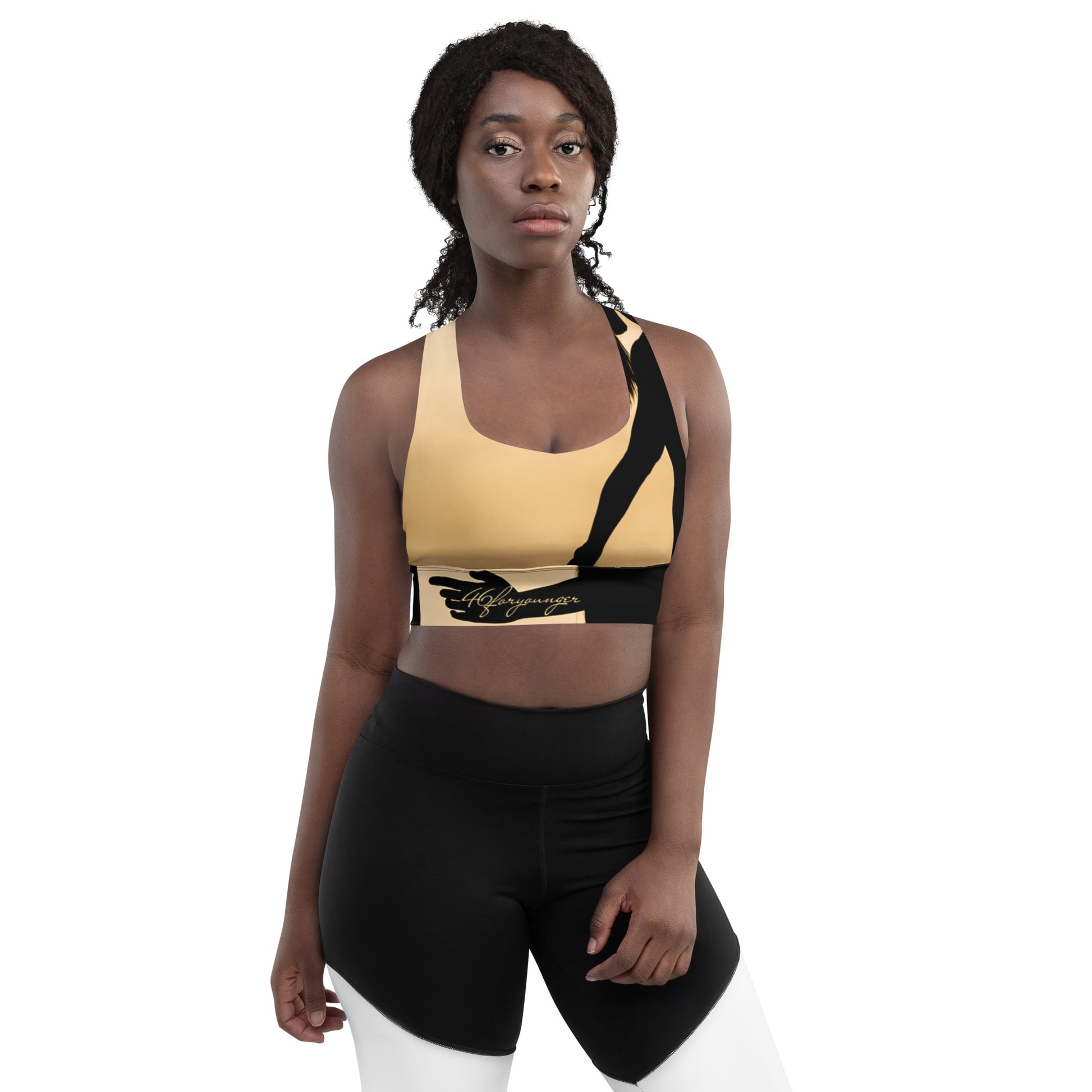 A-Ray of Emotions Sports Bra: Empowering artistic journey, fueling creativity with profound emotions.