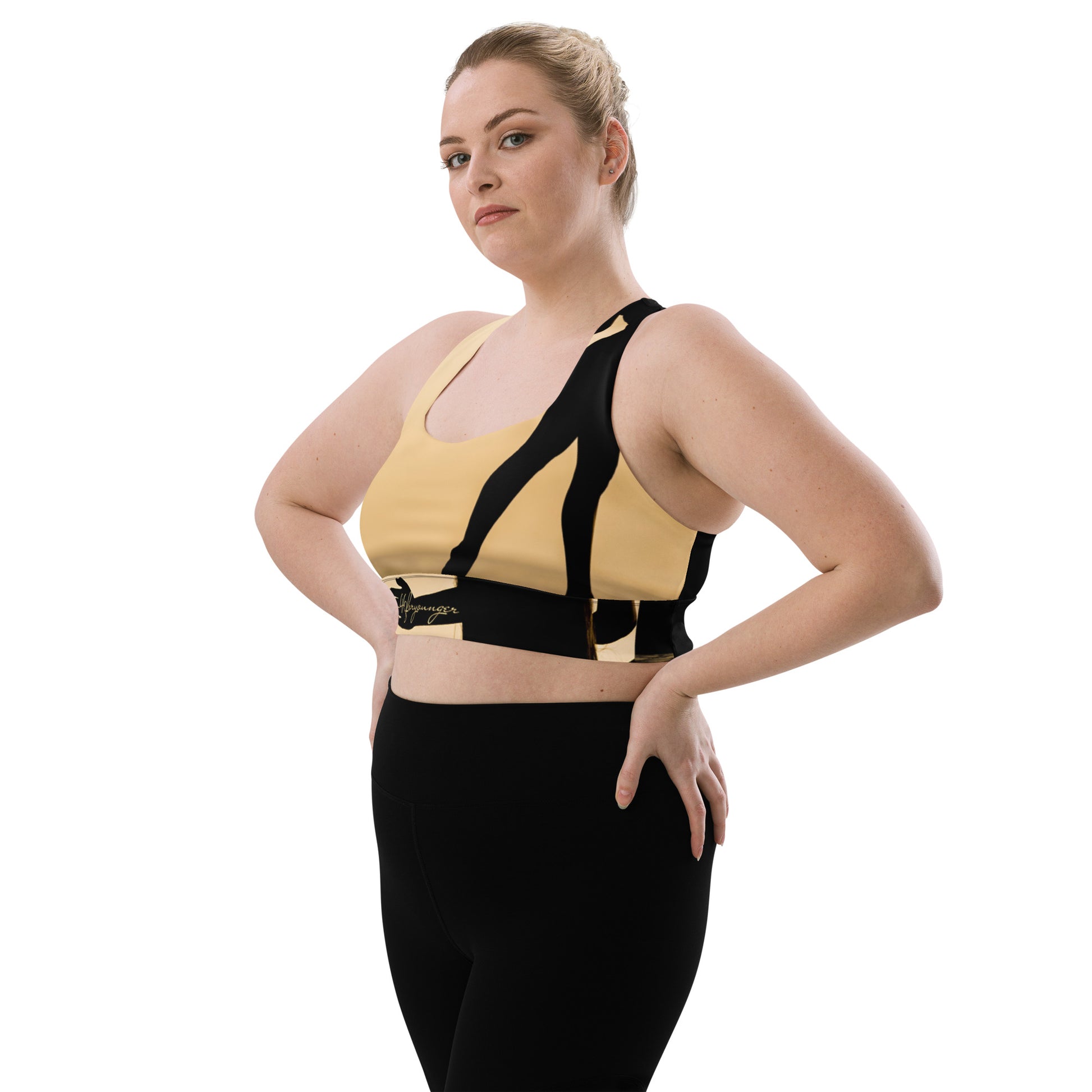 A-Ray of Emotions Sports Bra: Empowering artistic journey, fueling creativity with profound emotions.