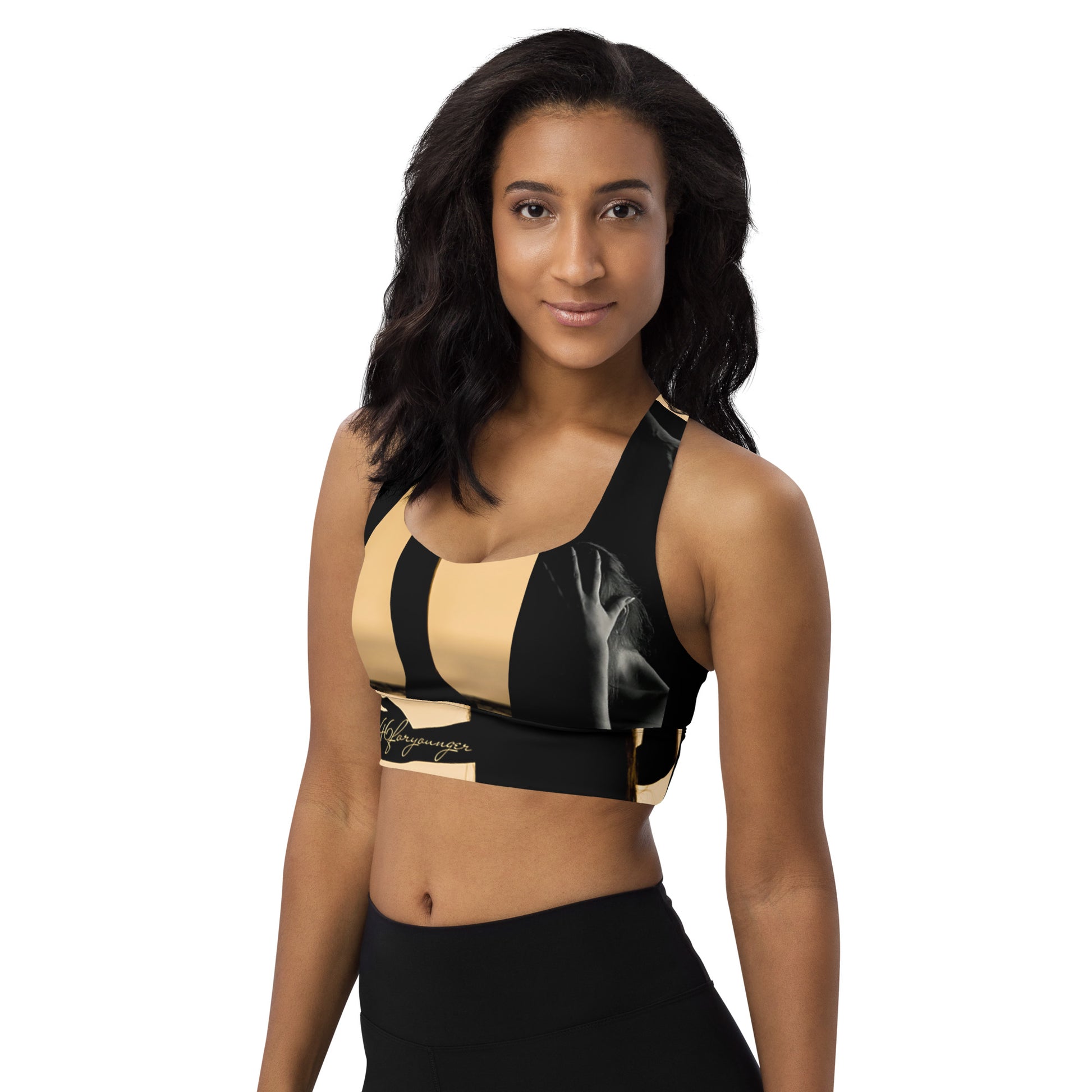 A-Ray of Emotions Sports Bra: Empowering artistic journey, fueling creativity with profound emotions.