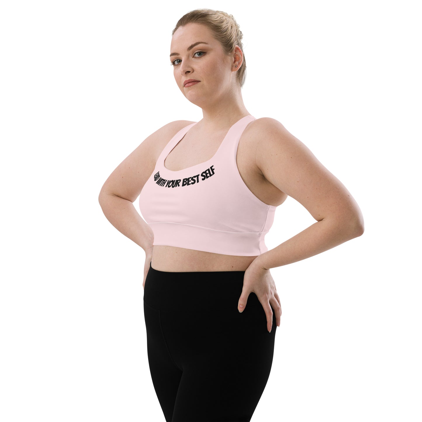 LBS Sports Bra - Pink - Plus Size