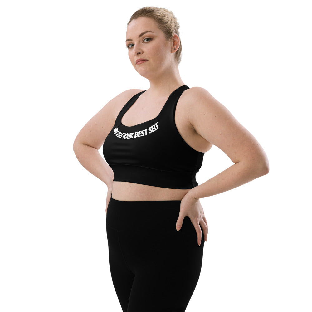 LBS Sports Bra - Black - Plus Size