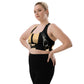A-Ray of Emotions Sports Bra: Empowering artistic journey, fueling creativity with profound emotions. Plus Size