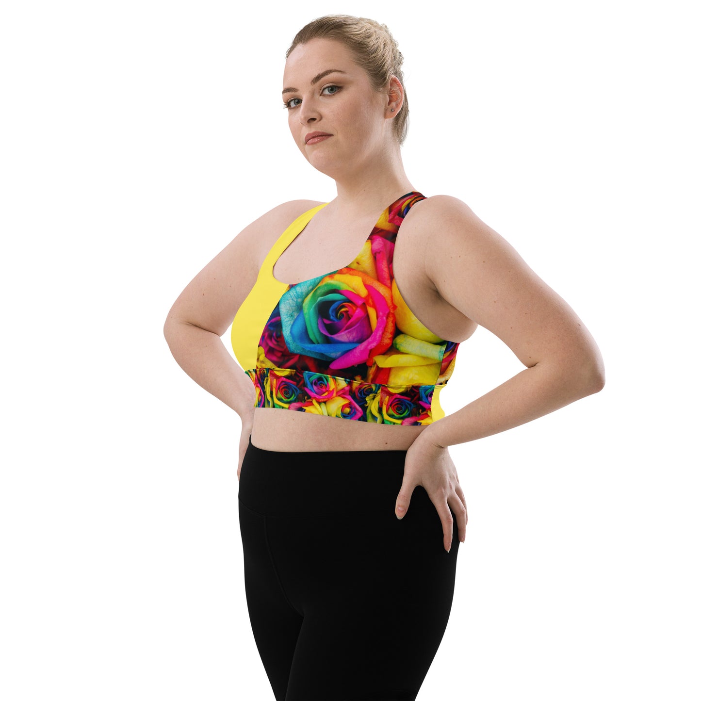 Sunlight & Roses Sports Bra - Plus Size