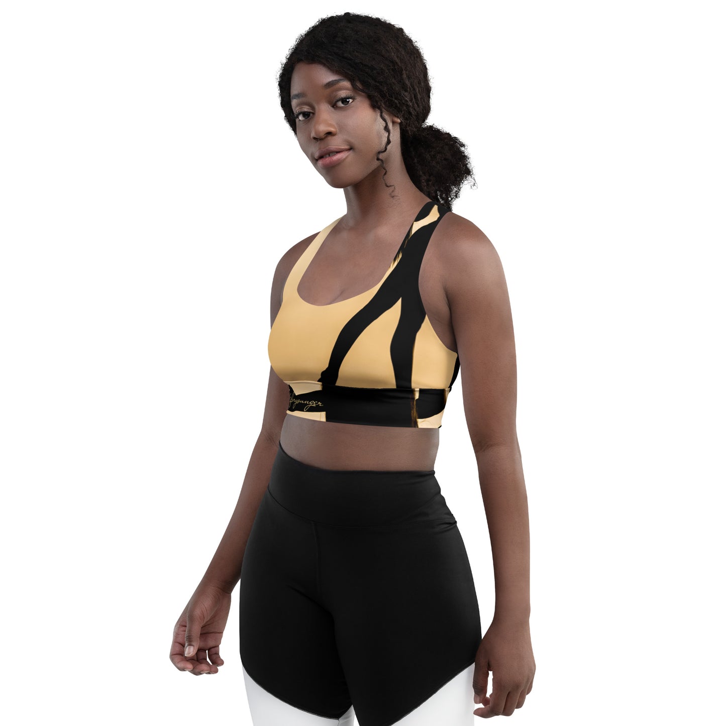 A-Ray of Emotions Sports Bra: Empowering artistic journey, fueling creativity with profound emotions.