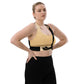 A-Ray of Emotions Sports Bra: Empowering artistic journey, fueling creativity with profound emotions. Plus Size