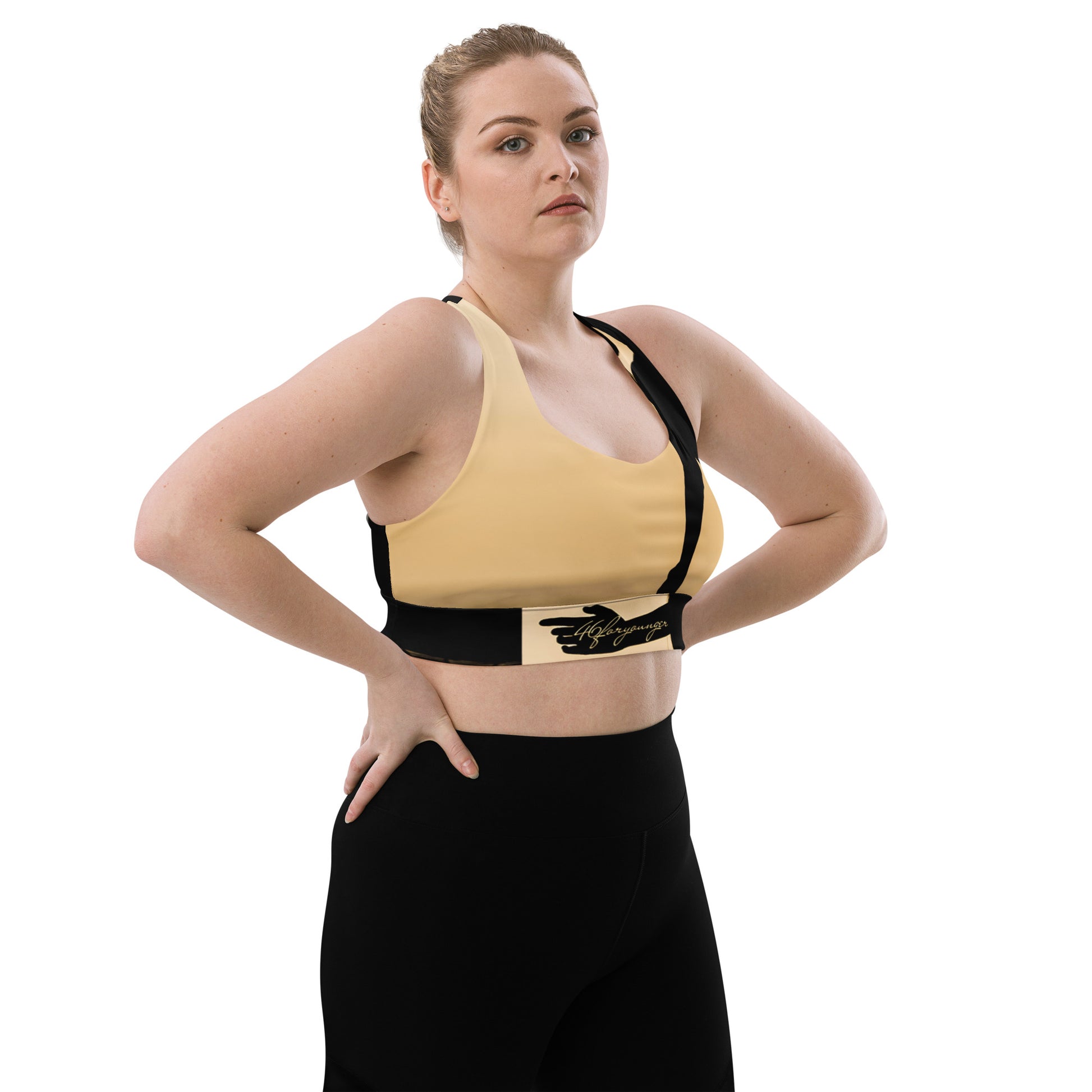 A-Ray of Emotions Sports Bra: Empowering artistic journey, fueling creativity with profound emotions. Plus Size