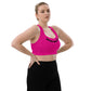 LBS Sports Bra - Violet Red - Plus Size