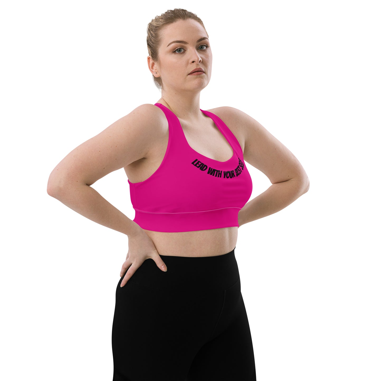 LBS Sports Bra - Violet Red - Plus Size