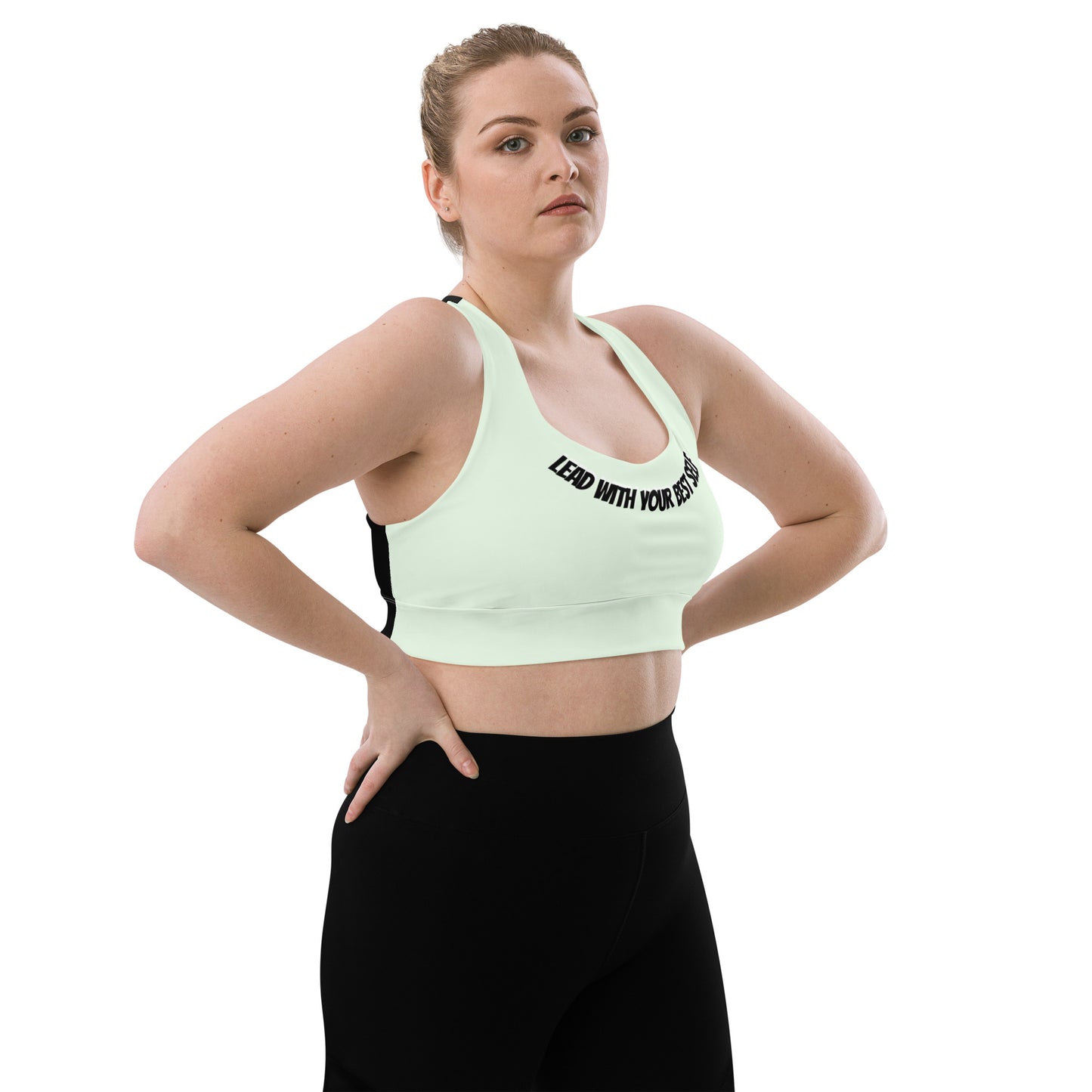 LBS Sports Bra - Honey Dew - Plus Size