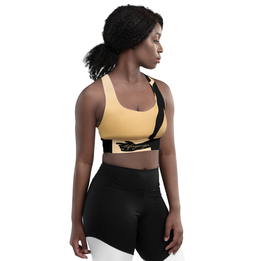 A-Ray of Emotions Sports Bra: Empowering artistic journey, fueling creativity with profound emotions.