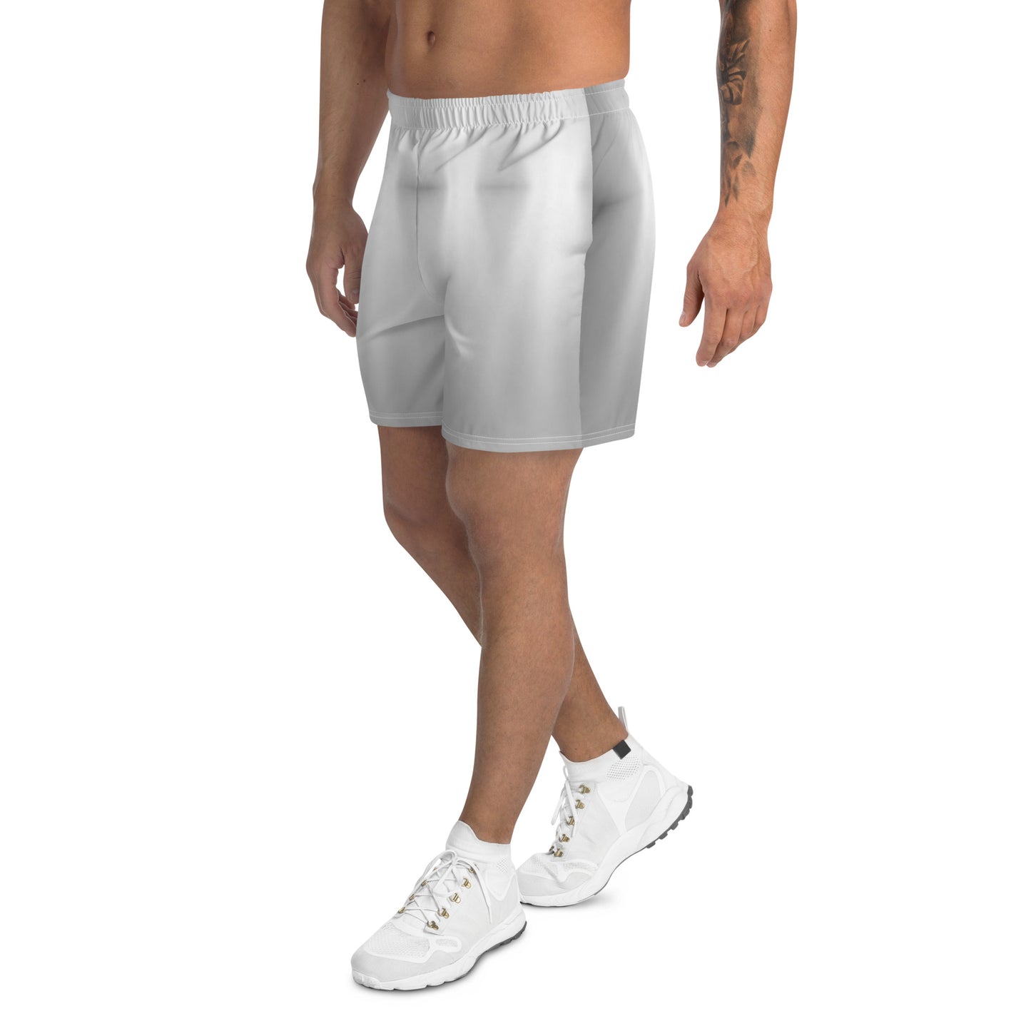 LBS Silver Spotlight Men's Athletic Long Shorts