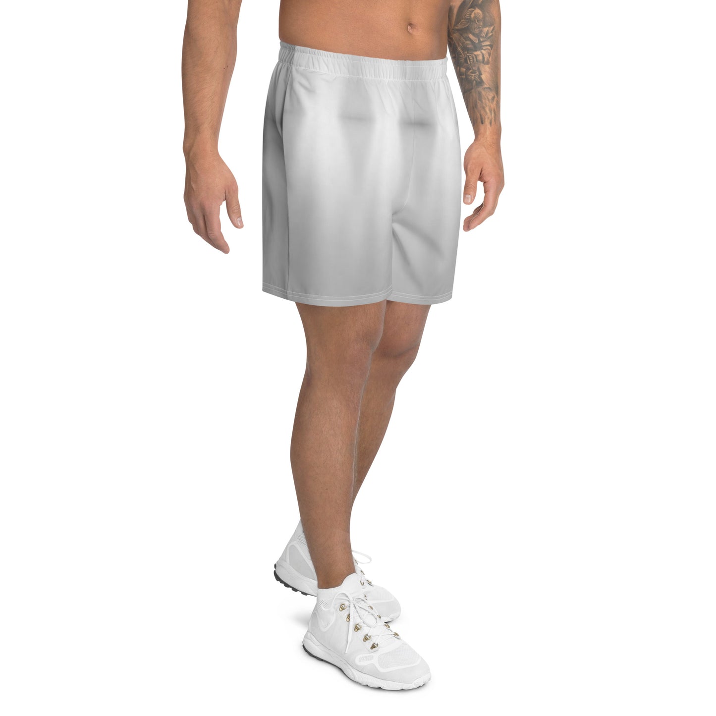 LBS Silver Spotlight Men's Athletic Long Shorts