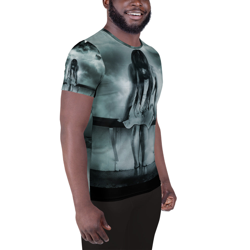 Clouded Judgment Men's Athletic T-shirt