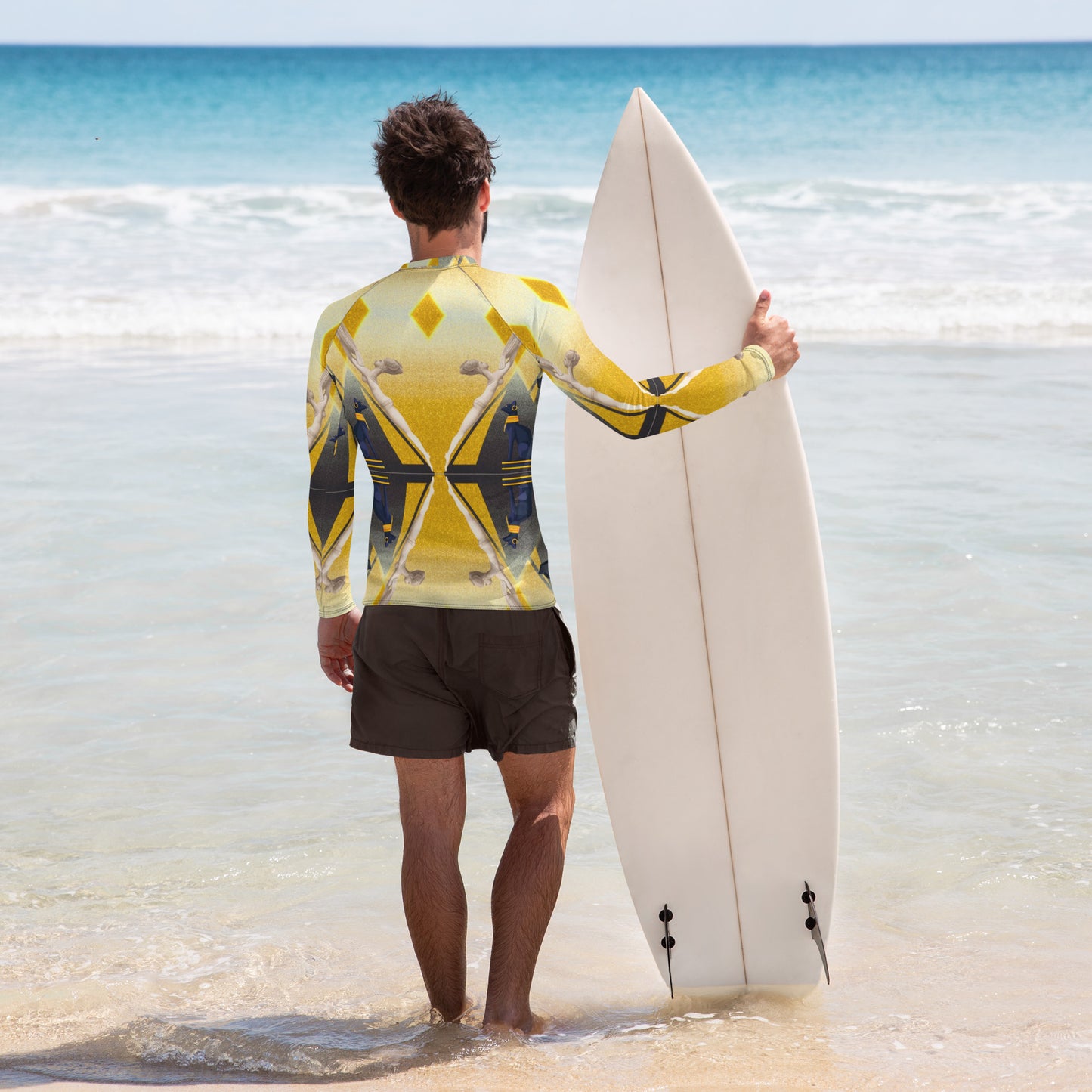 LBS Men's Pyramid Spotlight Rash Guard