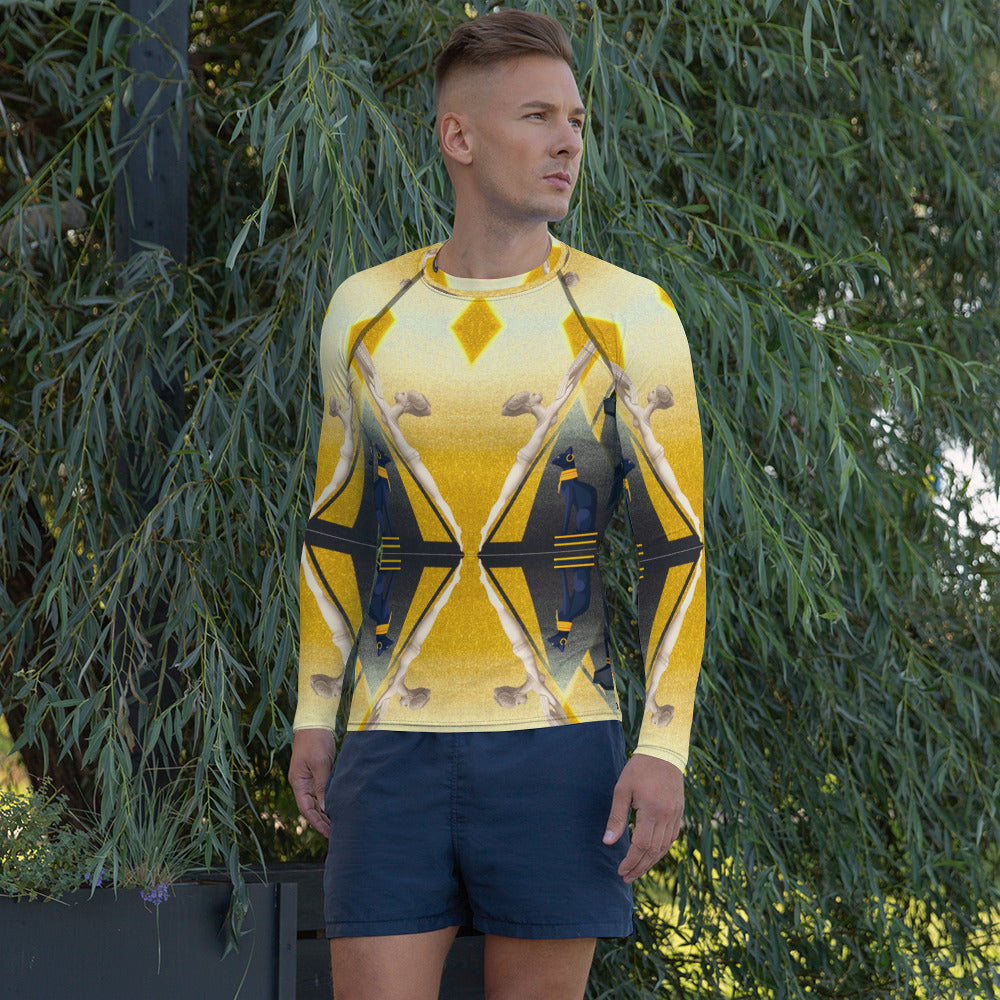 LBS Men's Pyramid Spotlight Rash Guard