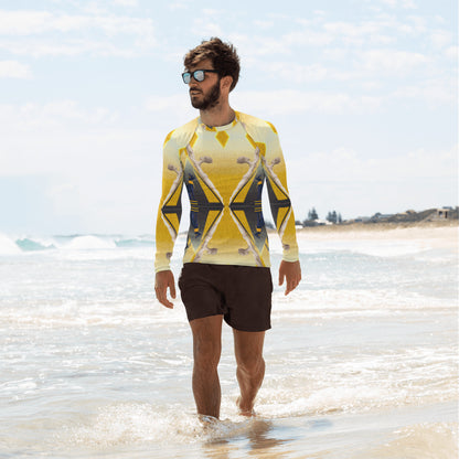 LBS Men's Pyramid Spotlight Rash Guard