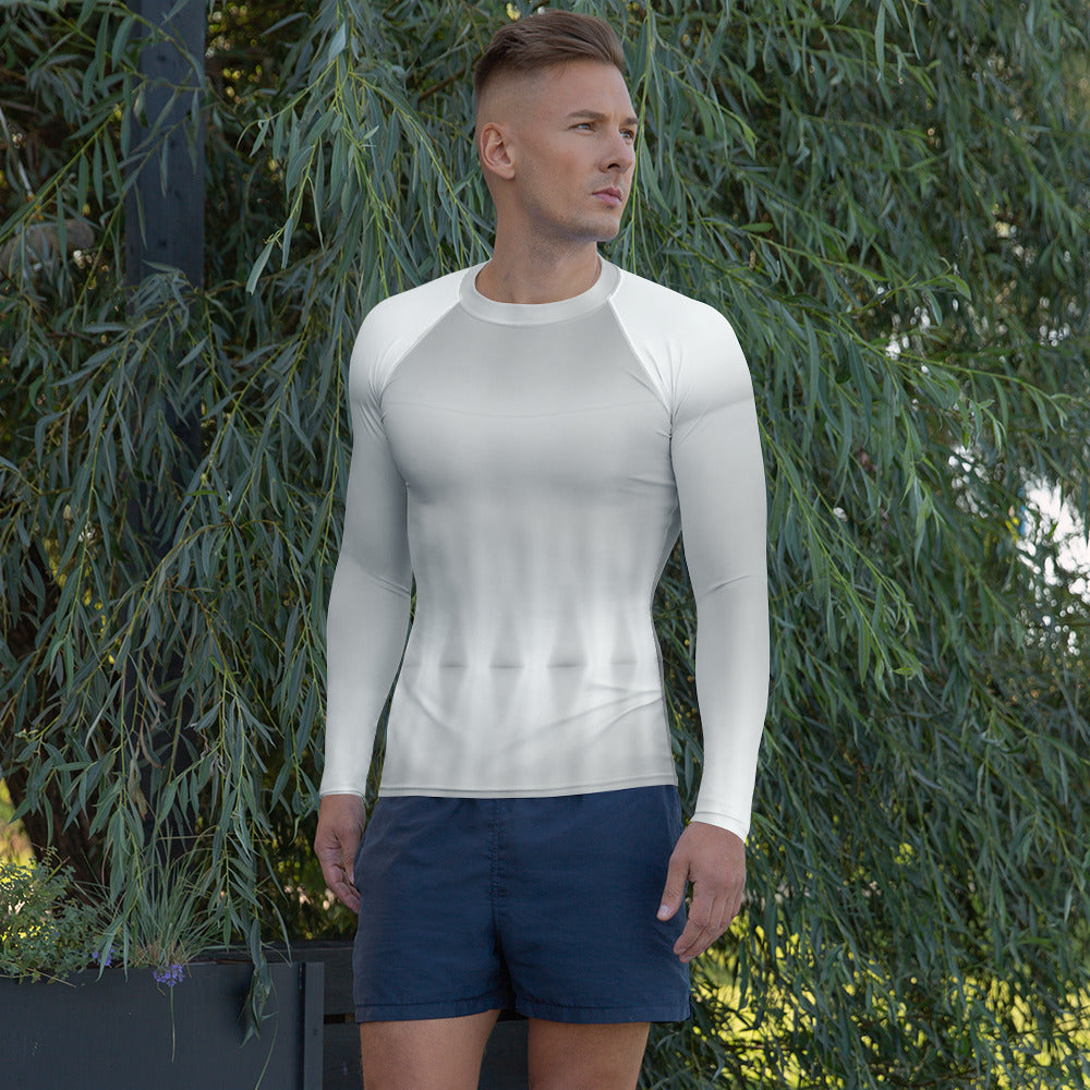 LBS Men's Silver Spotlight Rash Guard