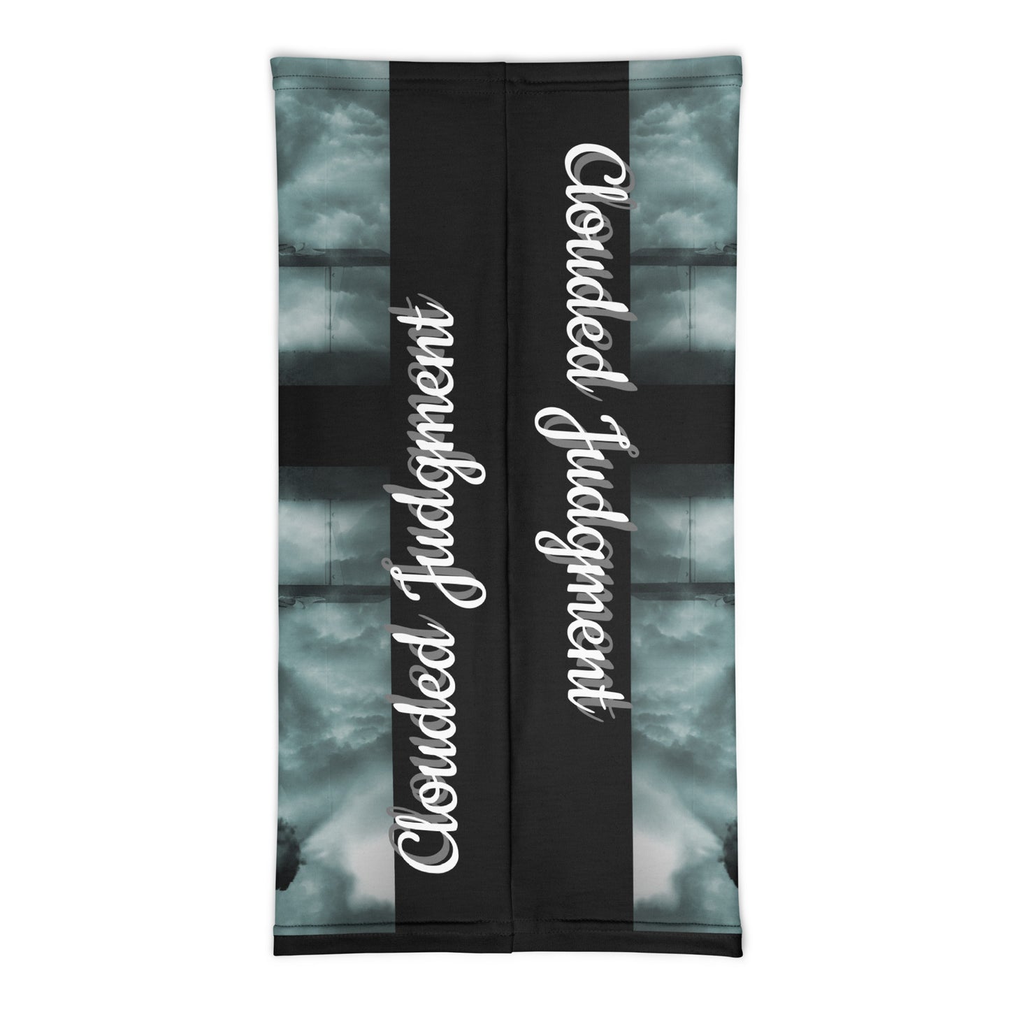 Clouded Judgment Neck Gaiter