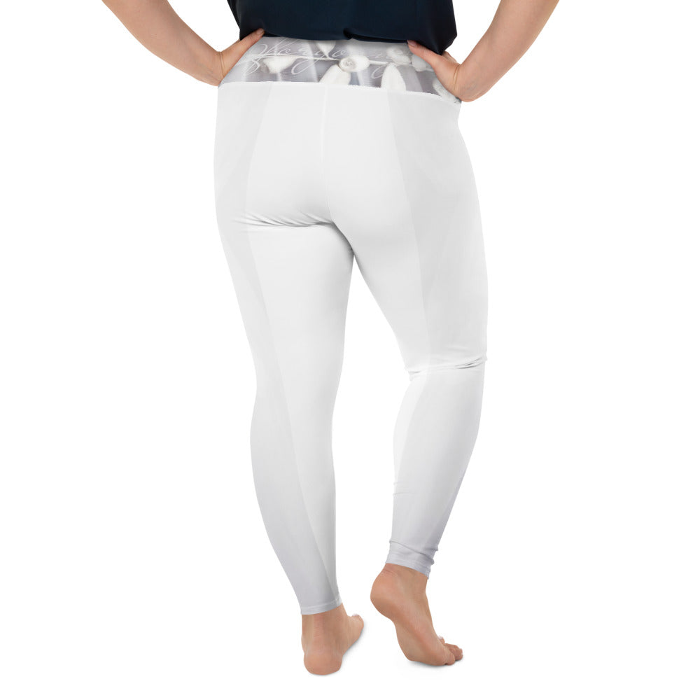Symphony Plus Size Leggings - Saddle Back - PA8