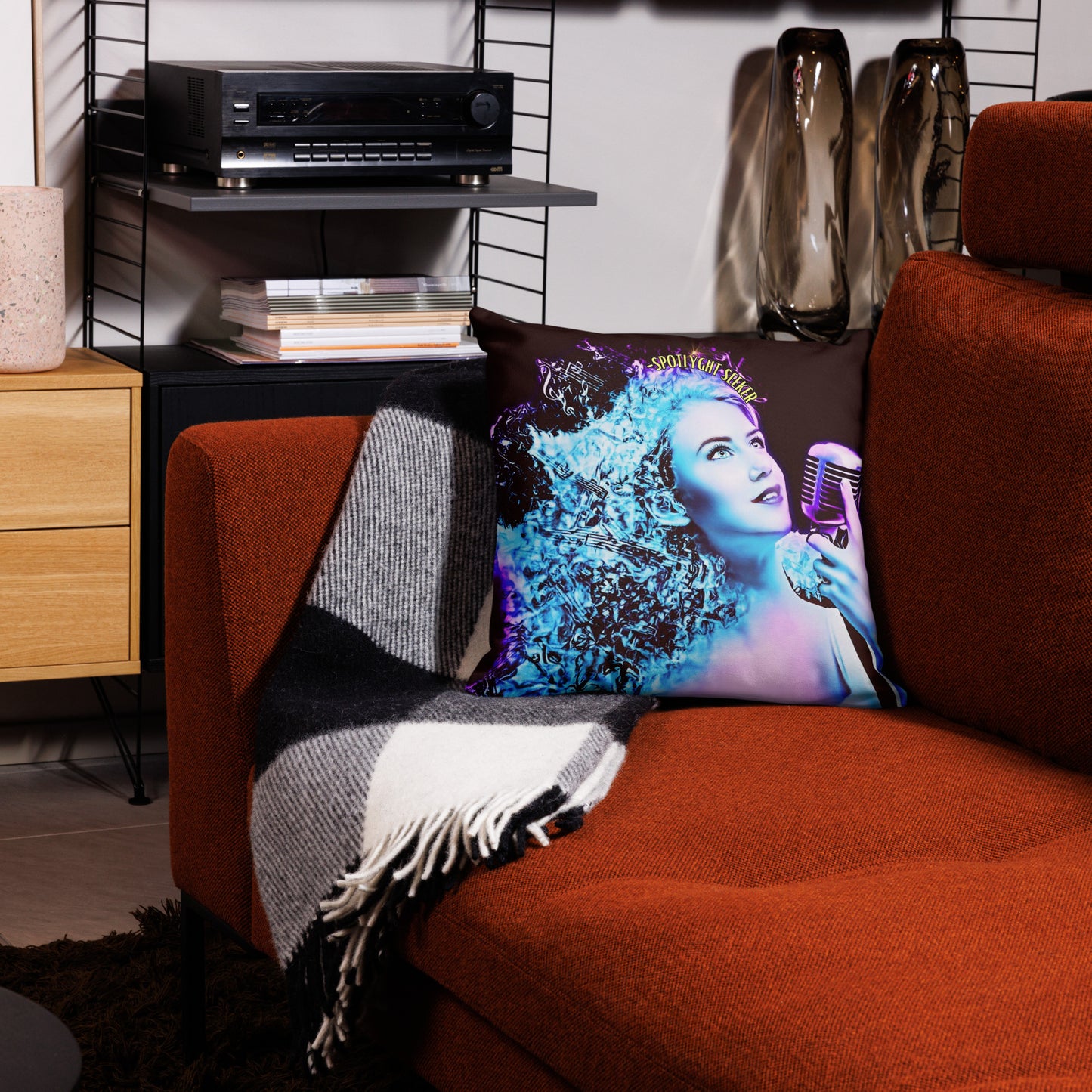 Be the Light Premium Pillow
