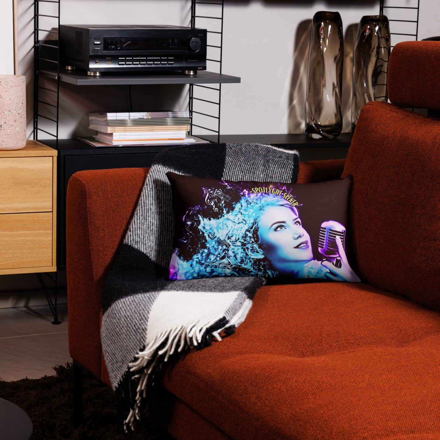 Be the Light Premium Pillow