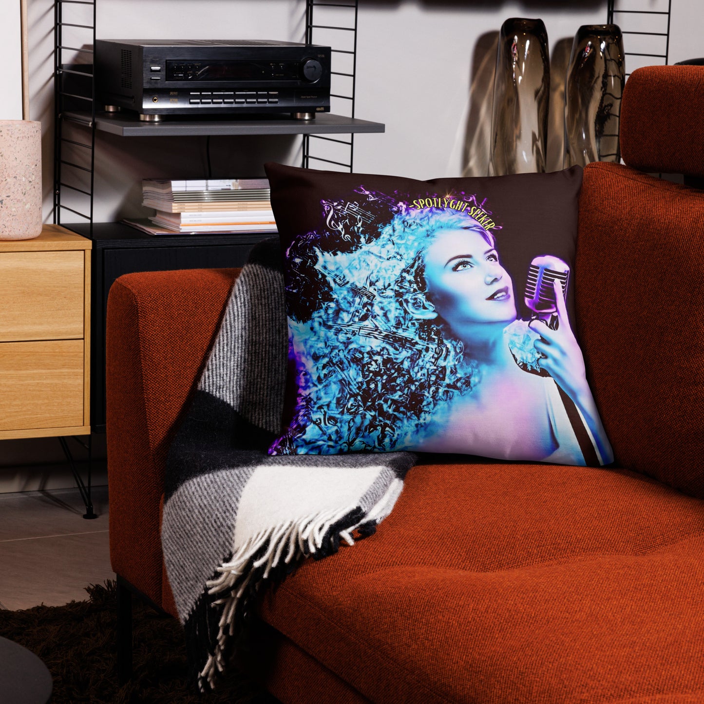 Be the Light Premium Pillow