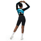 See yourself in the Spotlight in these LBS Aqua Long-Sleeve Crop Top for the Female Artist.