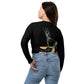 A-Ray of Emotions Long-Sleeve Crop Top - Plus Size