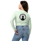 LBS Long-Sleeve Crop Top - Honey Dew - Plus Size