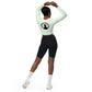 Dynamic Long-Sleeve Crop – Maintain sexy in a bulk fest season with SpotlYght Seeker's design-matched  mint crop top.