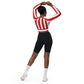 Candy Cane Crop Top
