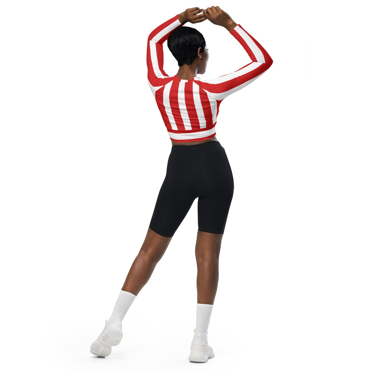Candy Cane Crop Top