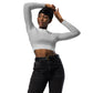LBS Silver Spotlight Long-Sleeve Crop Top