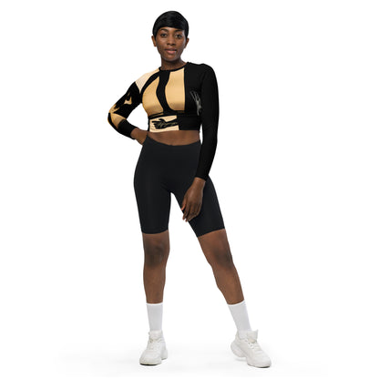 A-Ray of Emotions' Long Sleeve Crop Top - AH - Emote Merch, designed to inspire you to tap into profound emotions that elevate your artistry. 
