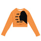 Dynamic Matching Long-Sleeve Crop – Maintain sexy in a bulk fest season with SpotlYght Seeker's design-matched crop top