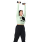 LBS Long-Sleeve Crop Top - Honey Dew Face - Plus Size