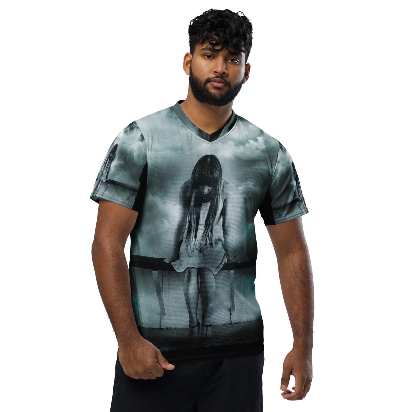Clouded Unisex Sports Jersey
