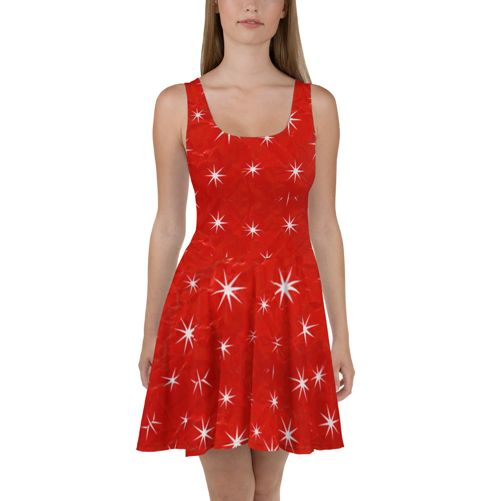 Xmas Sparkle Skater Dress