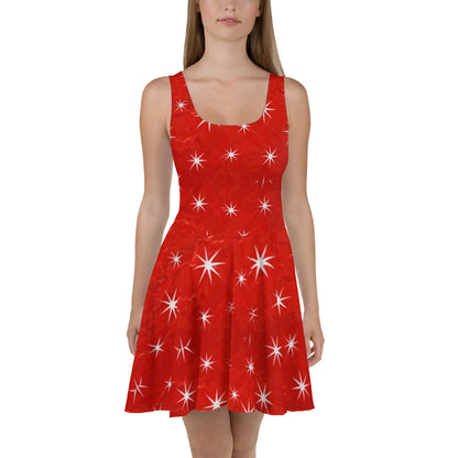 Xmas Sparkle Skater Dress