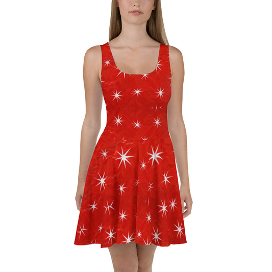 Xmas Sparkle Skater Dress