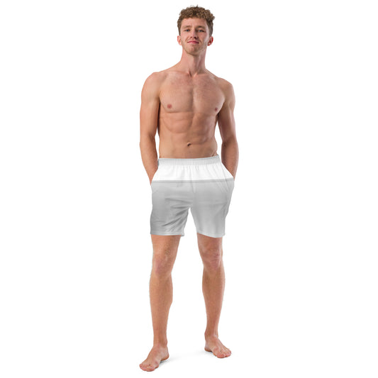 LBS Men's Silver Spotlight Swim Trunks