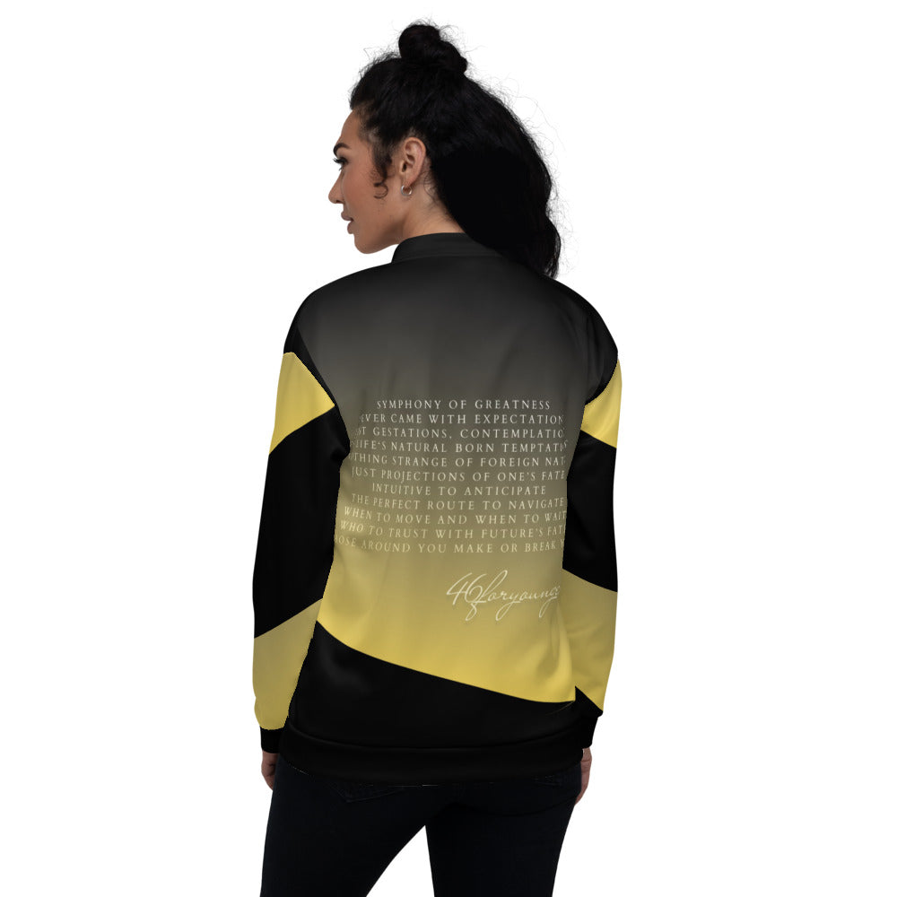 Symphony of Greatness Unisex Bomber Jacket - PA1