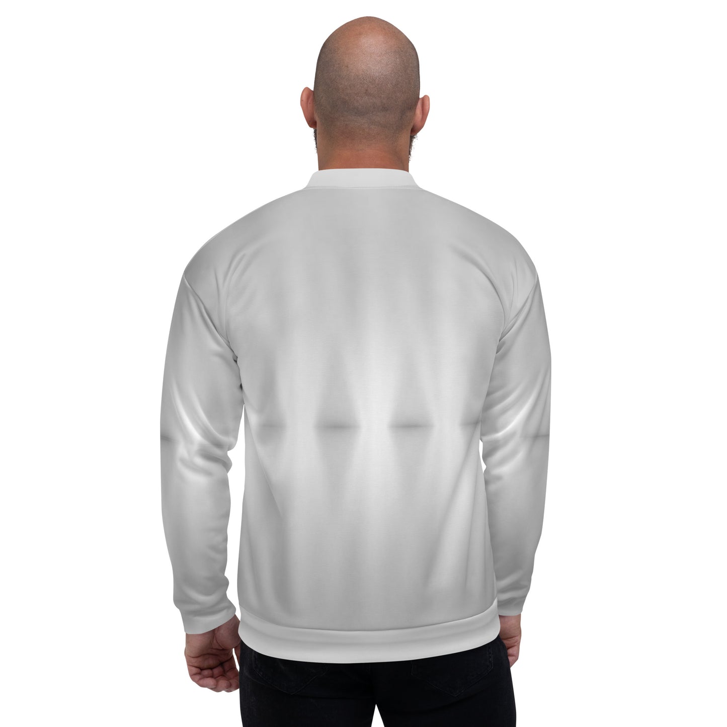 LBS Men's Silver Spotlight Bomber Jacket