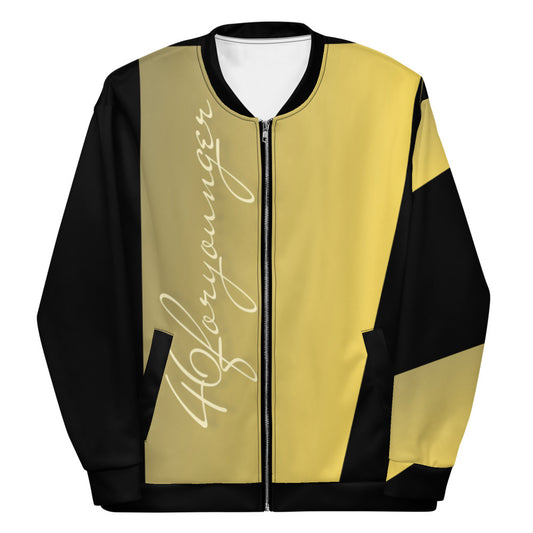 Symphony of Greatness One-Sleeve Unisex Bomber Jacket - PA1