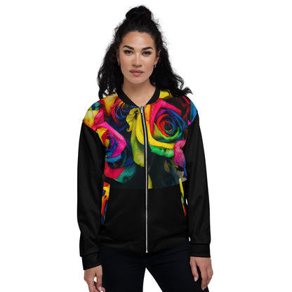 Moonlight & Roses Unisex Bomber Jacket